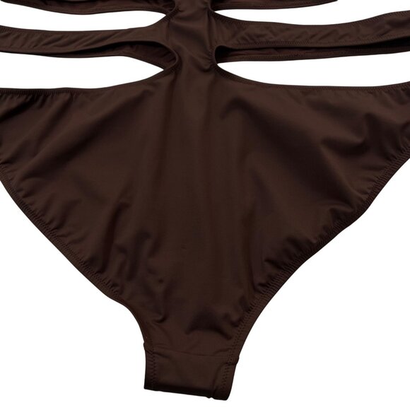 SKIMS Swim Tank Monokini Cocoa 4X - Picture 7 of 12